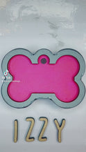 Load and play video in Gallery viewer, Gray Tag with Candy Magenta Fill
