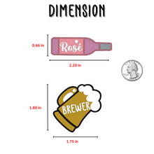 Load image into Gallery viewer, Poppin Premium - Beer &amp; Wine Bottle (Engraving Included)
