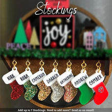 Load image into Gallery viewer, Design It Yourself - Mantel With Stockings Family Christmas Ornament
