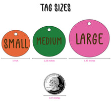 Load image into Gallery viewer, Poppin Basics - Round Tag
